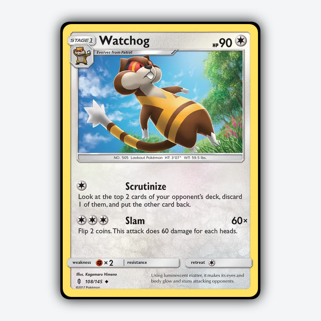 Watchog 108/145 - Guardians Rising Set - Card Rug