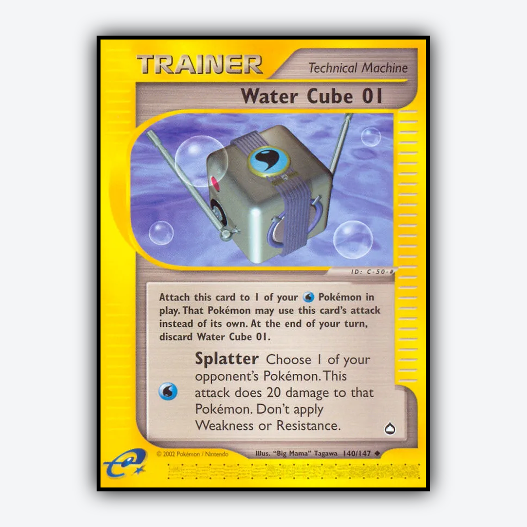 Water Cube 01 140/147 - Aquapolis Set - Card Rug