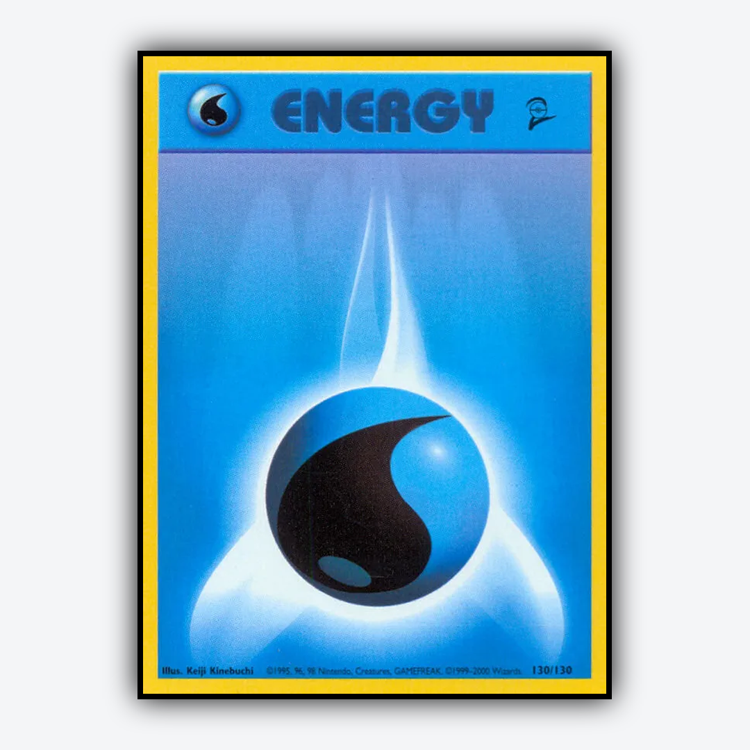 Water Energy 130/130 - Base Set 2 Set - Card Rug