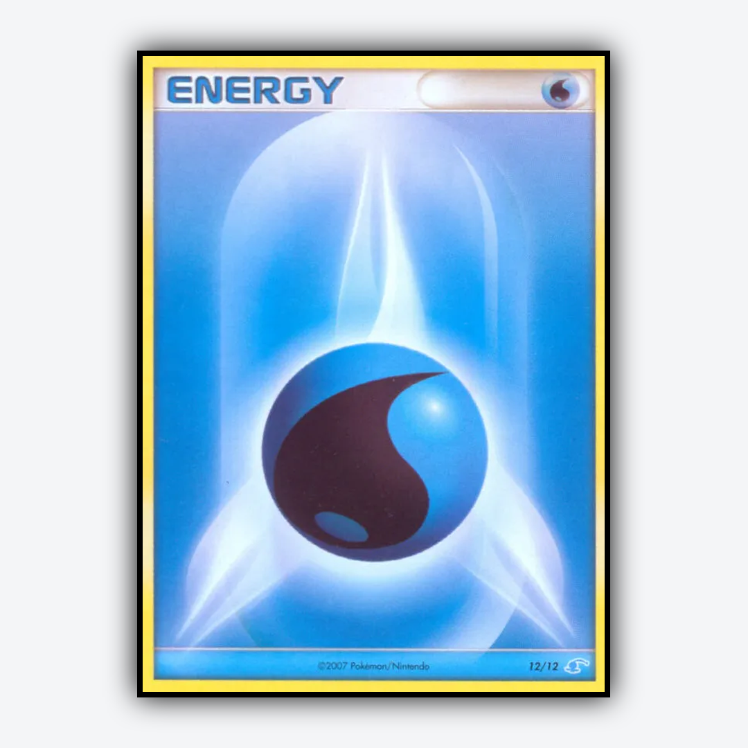 Water Energy 012/12 - DP Trainer Kit Manaphy Set - Card Rug