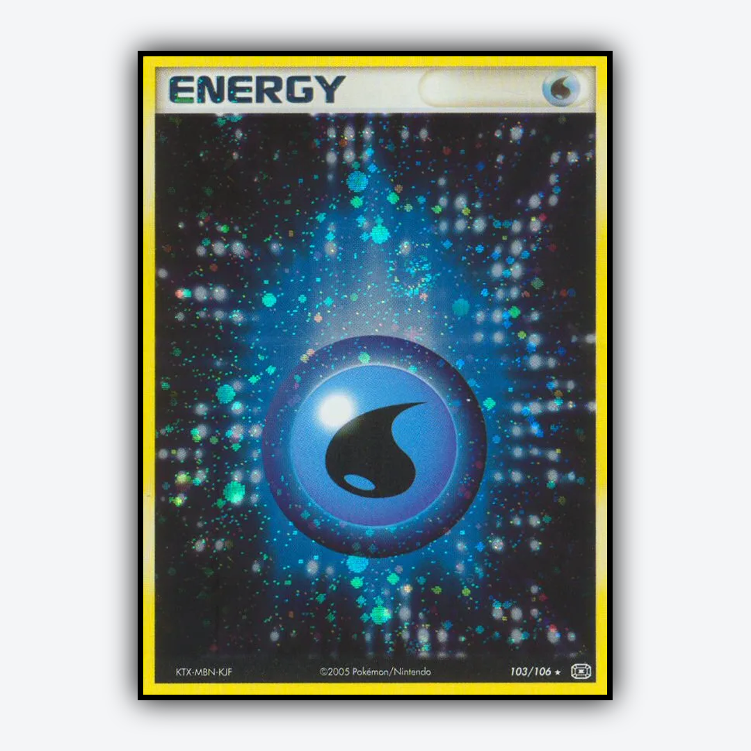 Water Energy 103/106 - Emerald Set - Card Rug