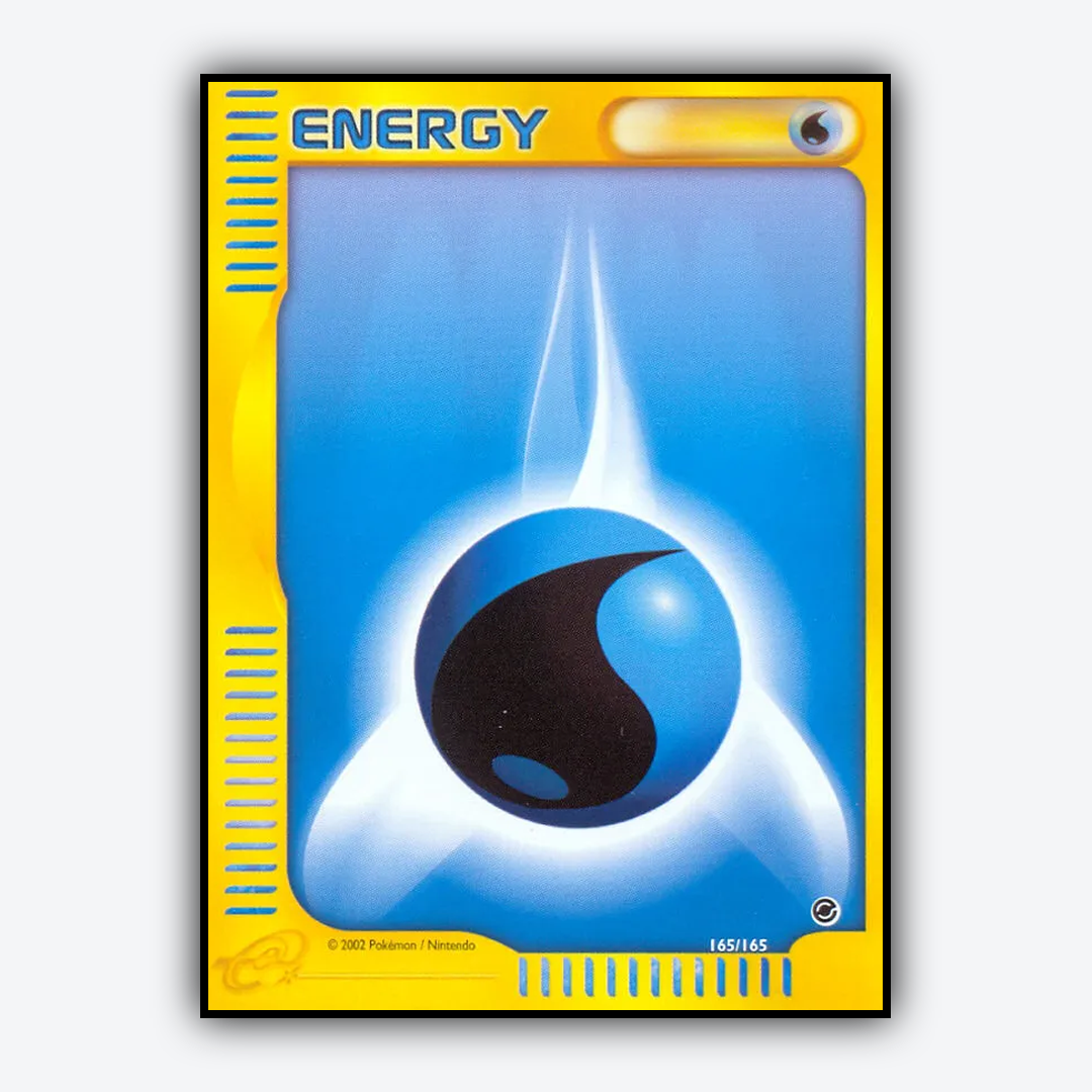 Water Energy 165/165 - Expedition Base Set - Card Rug