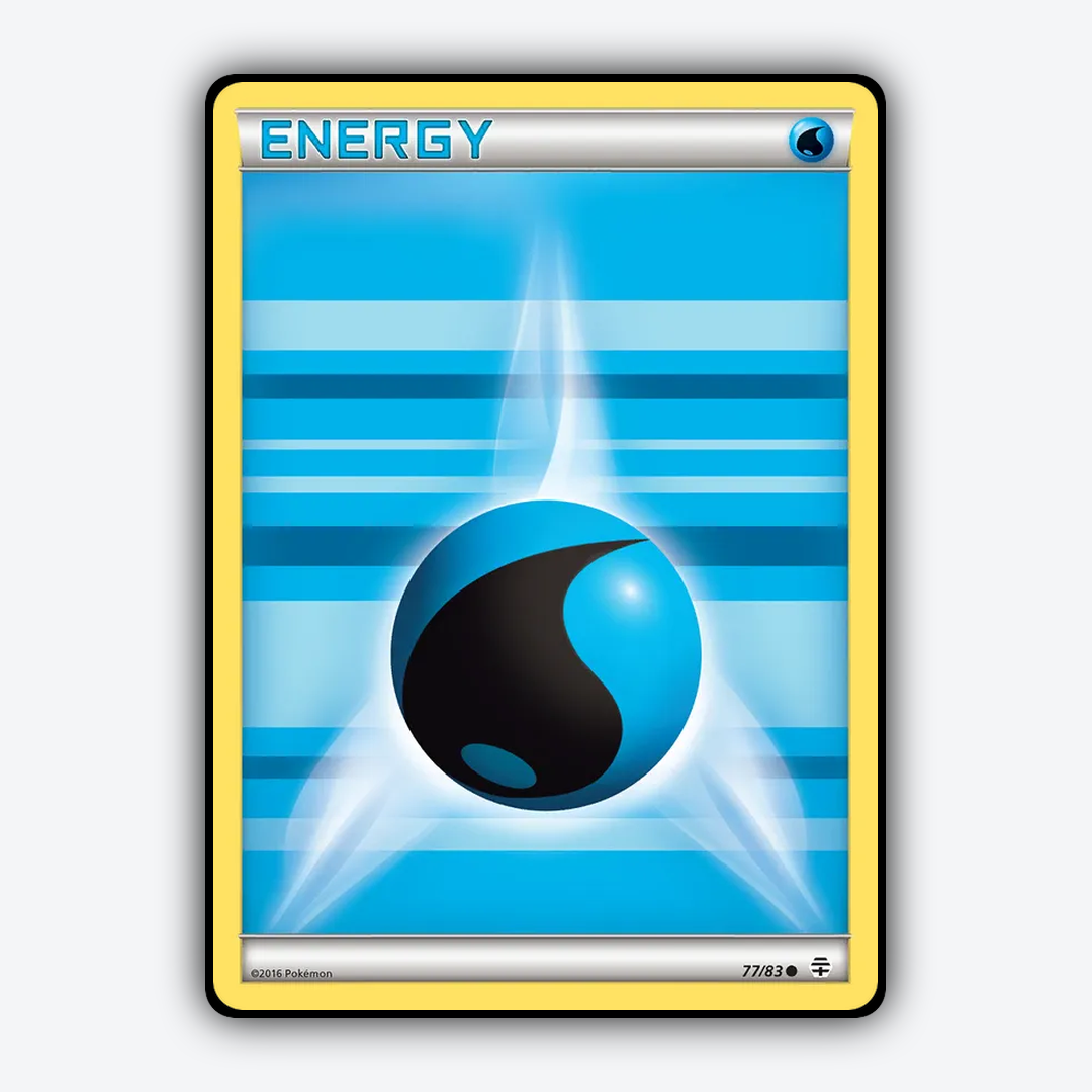 Water Energy 077/83 - Generations Set - Card Rug