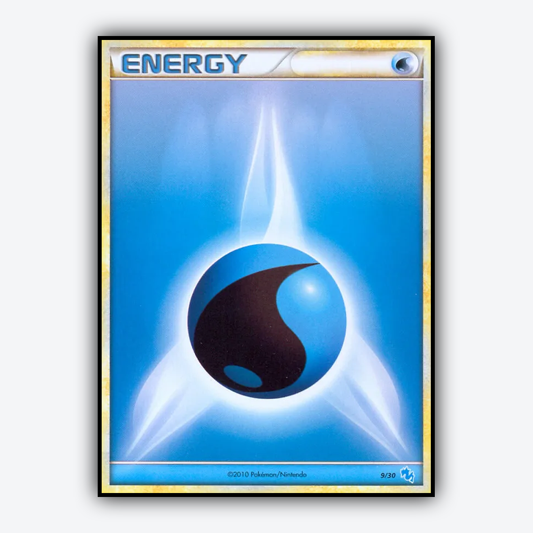 Water Energy 009/30 - HGSS Trainer Kit Gyarados Set - Card Rug