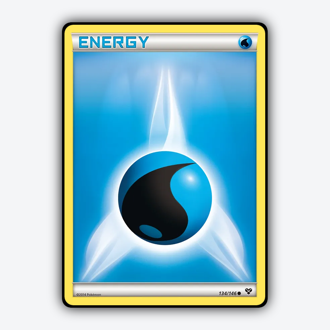Water Energy 134/146 - XY Set - Card Rug