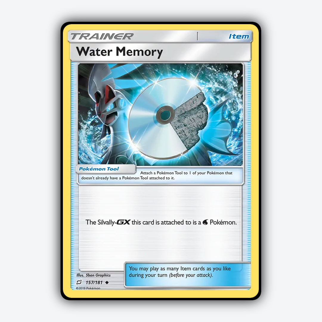Water Memory 157/181 - Team Up Set - Card Rug