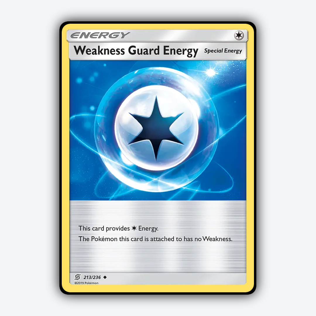 Weakness Guard Energy 213/236 - Unified Minds Set - Card Rug
