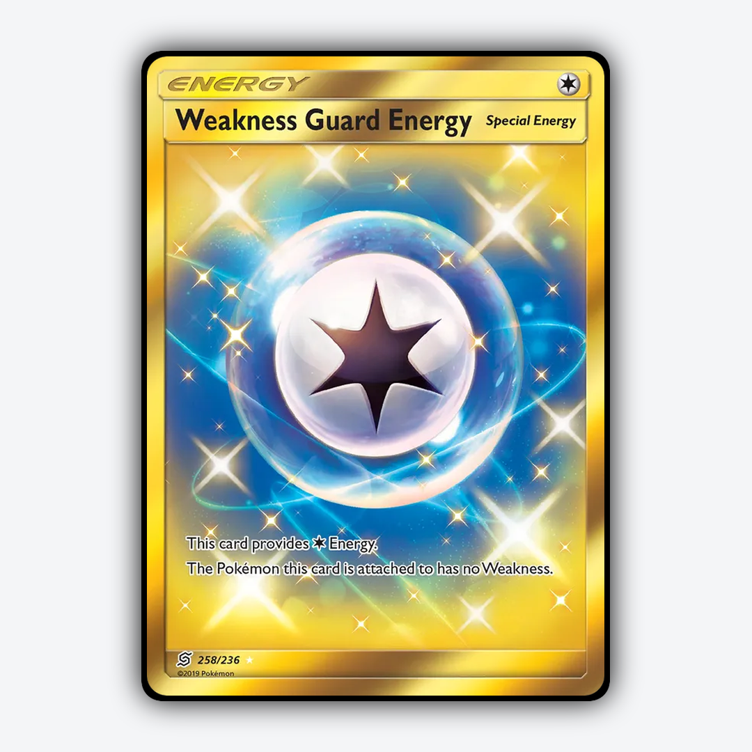 Weakness Guard Energy 258/236 - Unified Minds Set - Card Rug