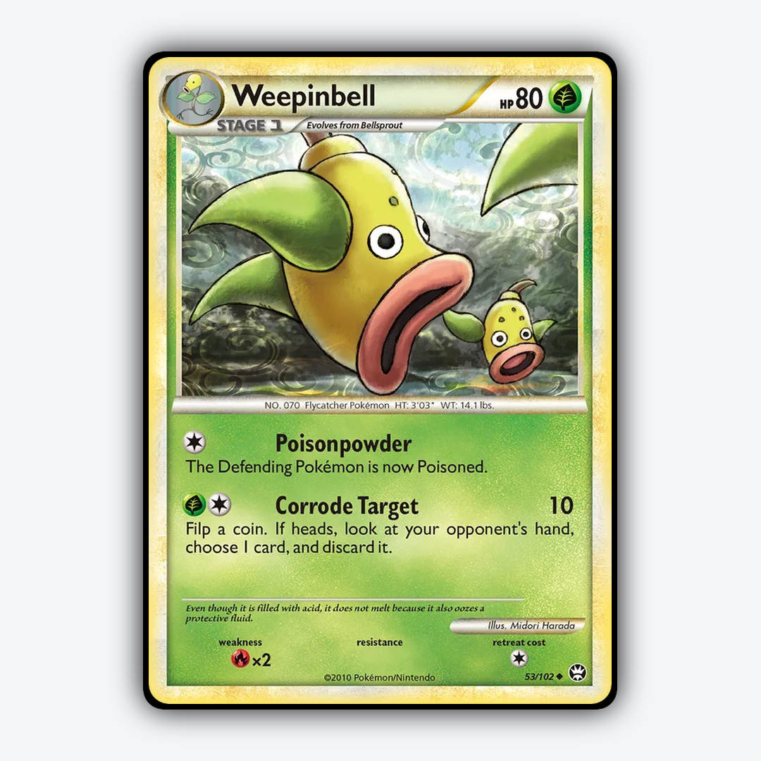 Weepinbell 053/102 - HS—Triumphant Set - Card Rug