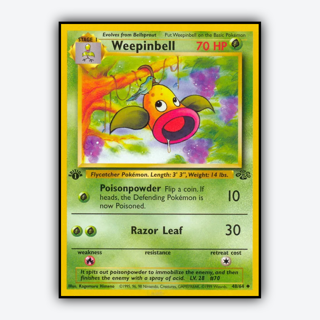 Weepinbell 048/64 - Jungle Set - Card Rug