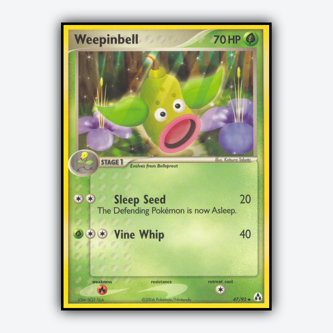 Weepinbell 047/92 - Legend Maker Set - Card Rug