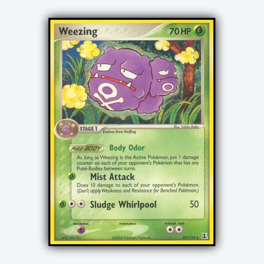 Weezing 033/113 - Delta Species Set - Card Rug