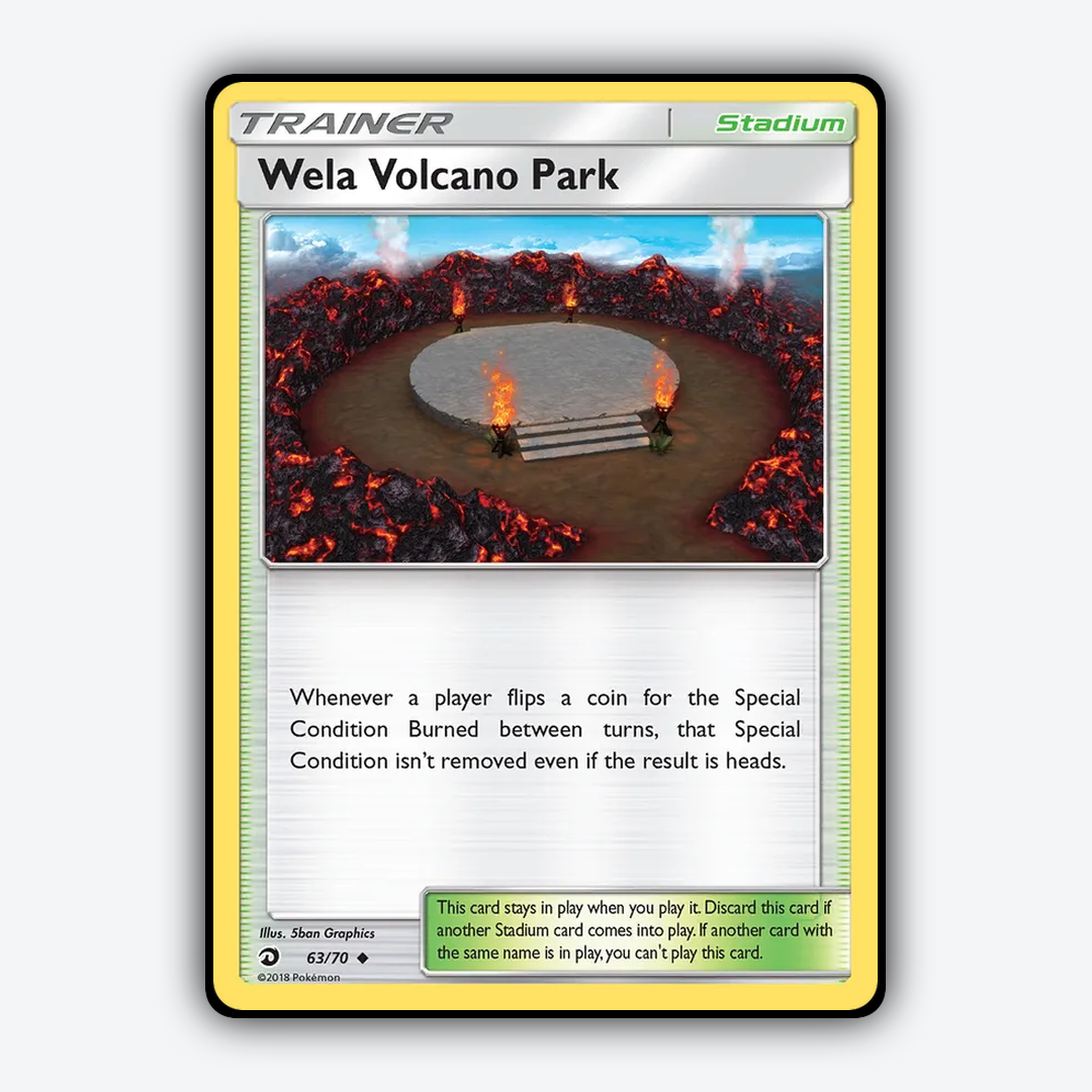 Wela Volcano Park 063/70 - Dragon Majesty Set - Card Rug