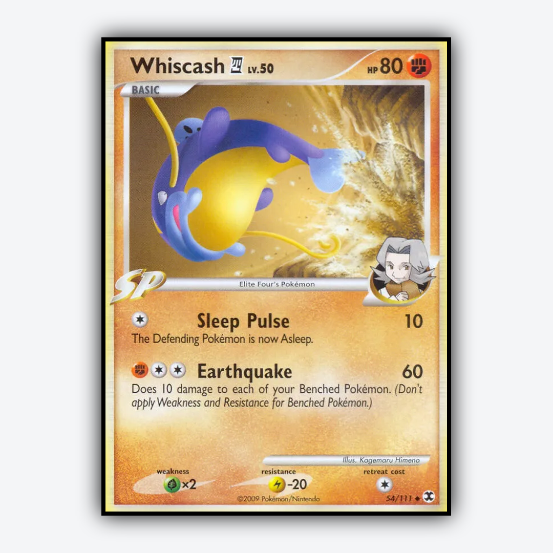 Whiscash E4 054/111 - Rising Rivals Set - Card Rug