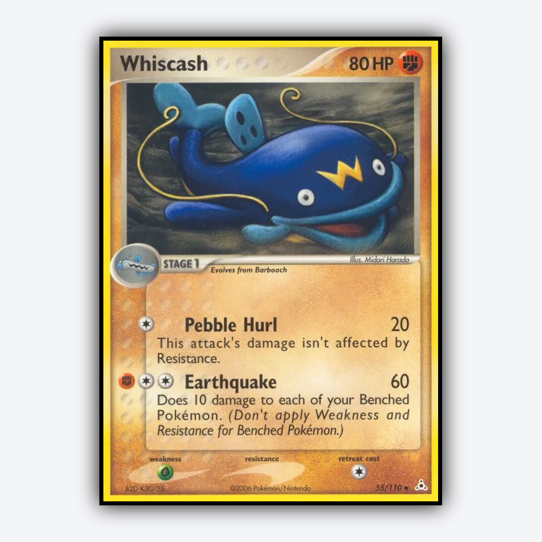 Whiscash 055/110 - Holon Phantoms Set - Card Rug
