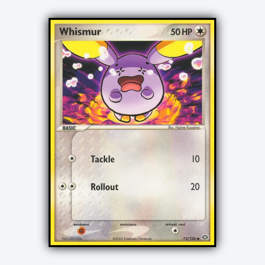 Whismur 073/106 - Emerald Set - Card Rug