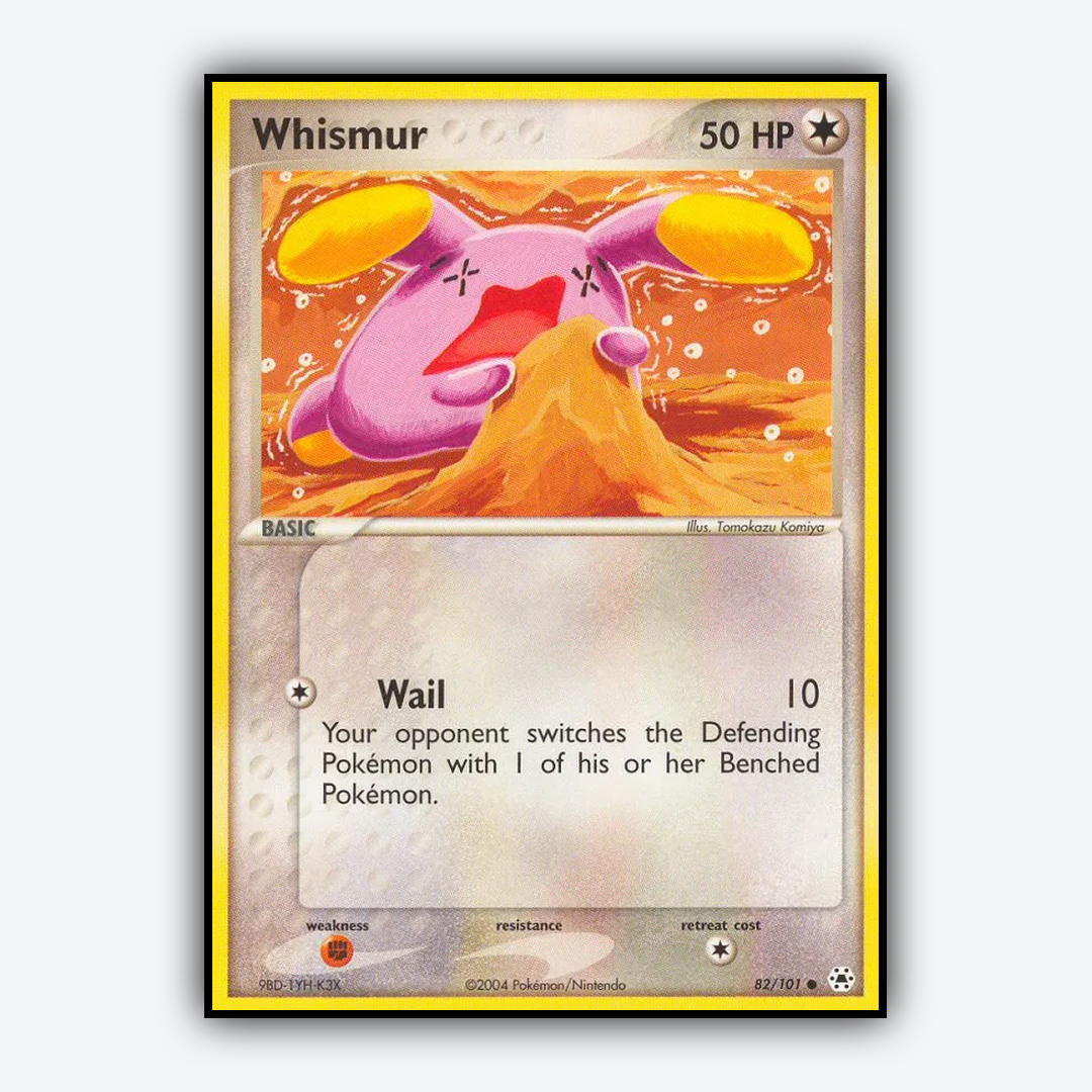 Whismur 082/101 - Hidden Legends Set - Card Rug