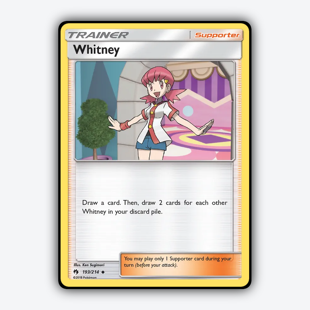Whitney 193/214 - Lost Thunder Set - Card Rug