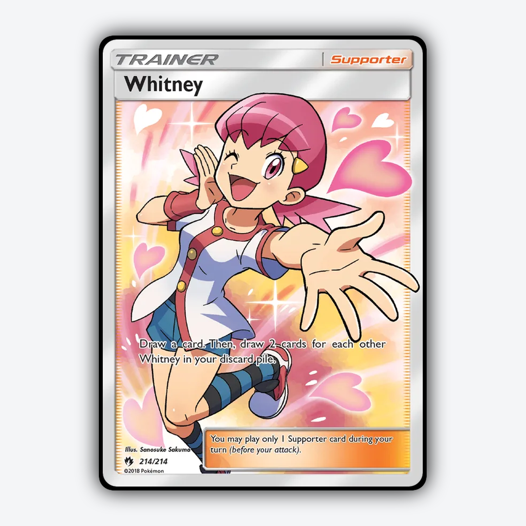 Whitney 214/214 - Lost Thunder Set - Card Rug