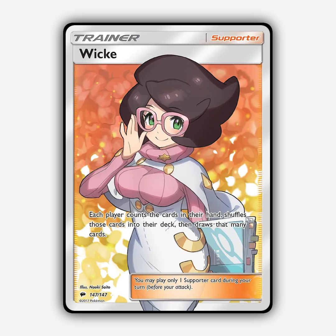 Wicke 147/147 - Burning Shadows Set - Card Rug