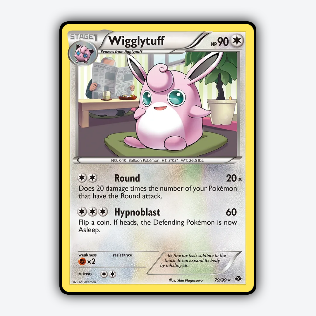 Wigglytuff 079/99 - Next Destinies Set - Card Rug