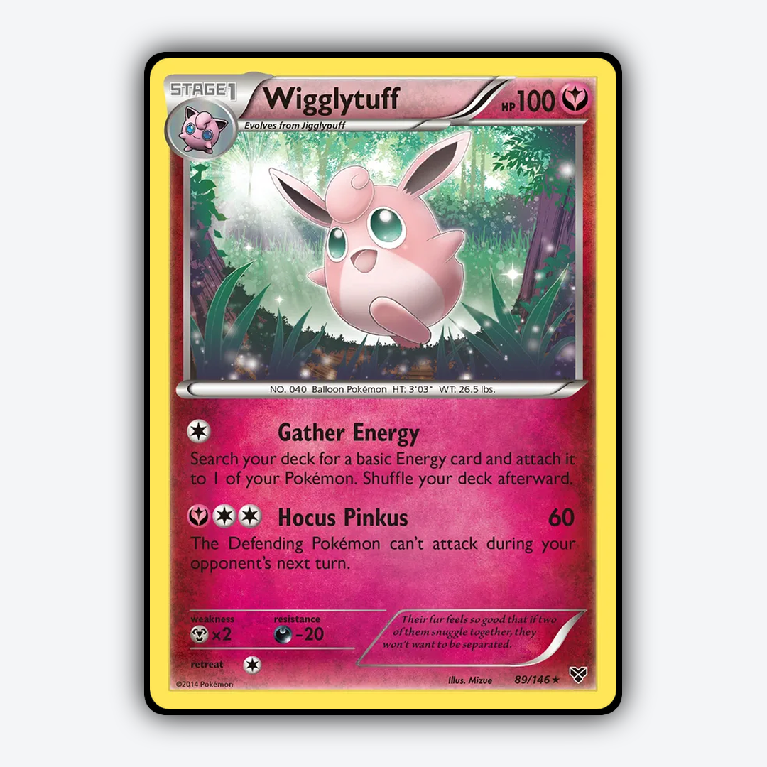 Wigglytuff 089/146 - XY Set - Card Rug