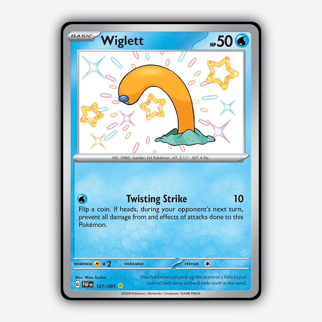 Wiglett #121 - Paldean Fates Set - Card Rug
