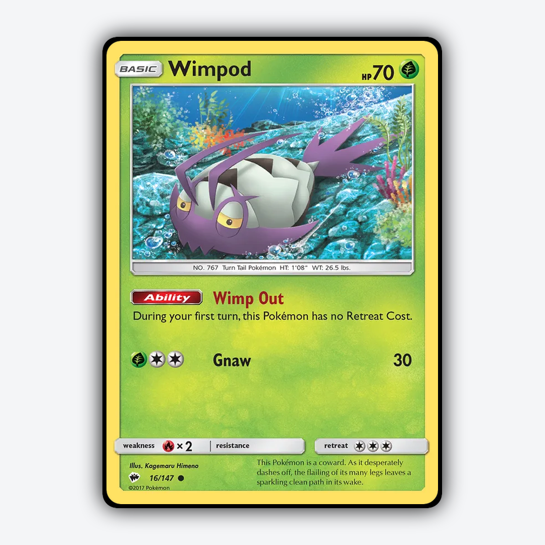 Wimpod 016/147 - Burning Shadows Set - Card Rug