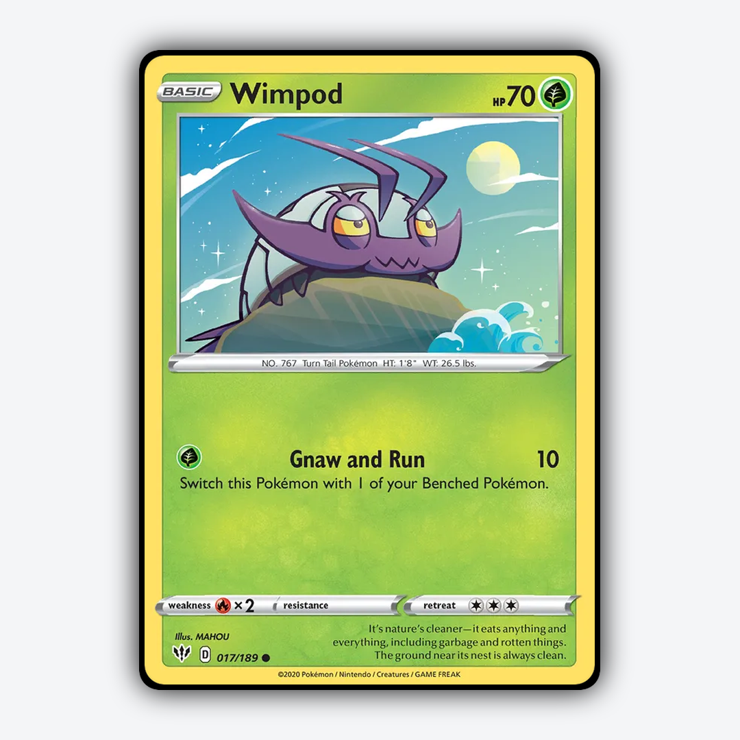 Wimpod 017/189 - Darkness Ablaze Set - Card Rug