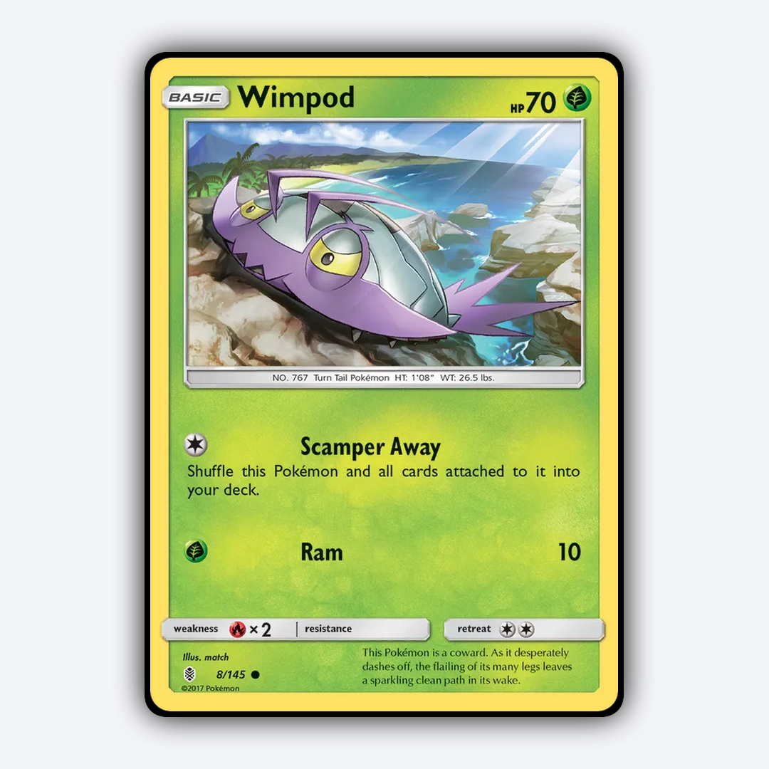 Wimpod 008/145 - Guardians Rising Set - Card Rug