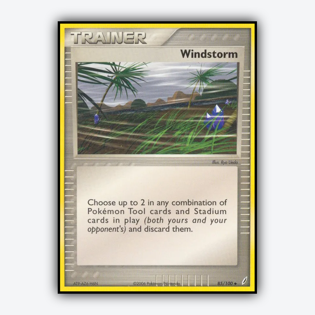 Windstorm 085/100 - Crystal Guardians Set - Card Rug