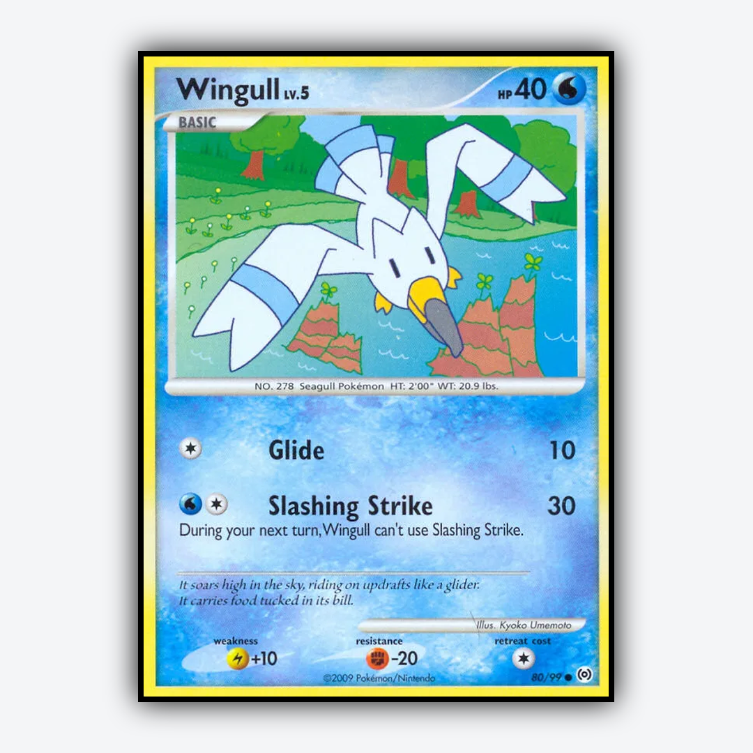 Wingull 080/99 - Arceus Set - Card Rug