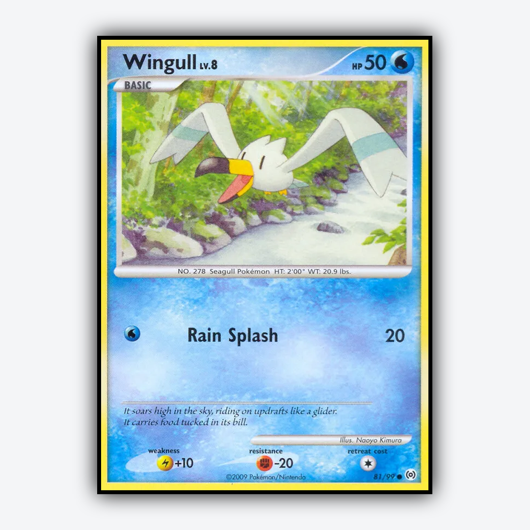 Wingull 081/99 - Arceus Set - Card Rug