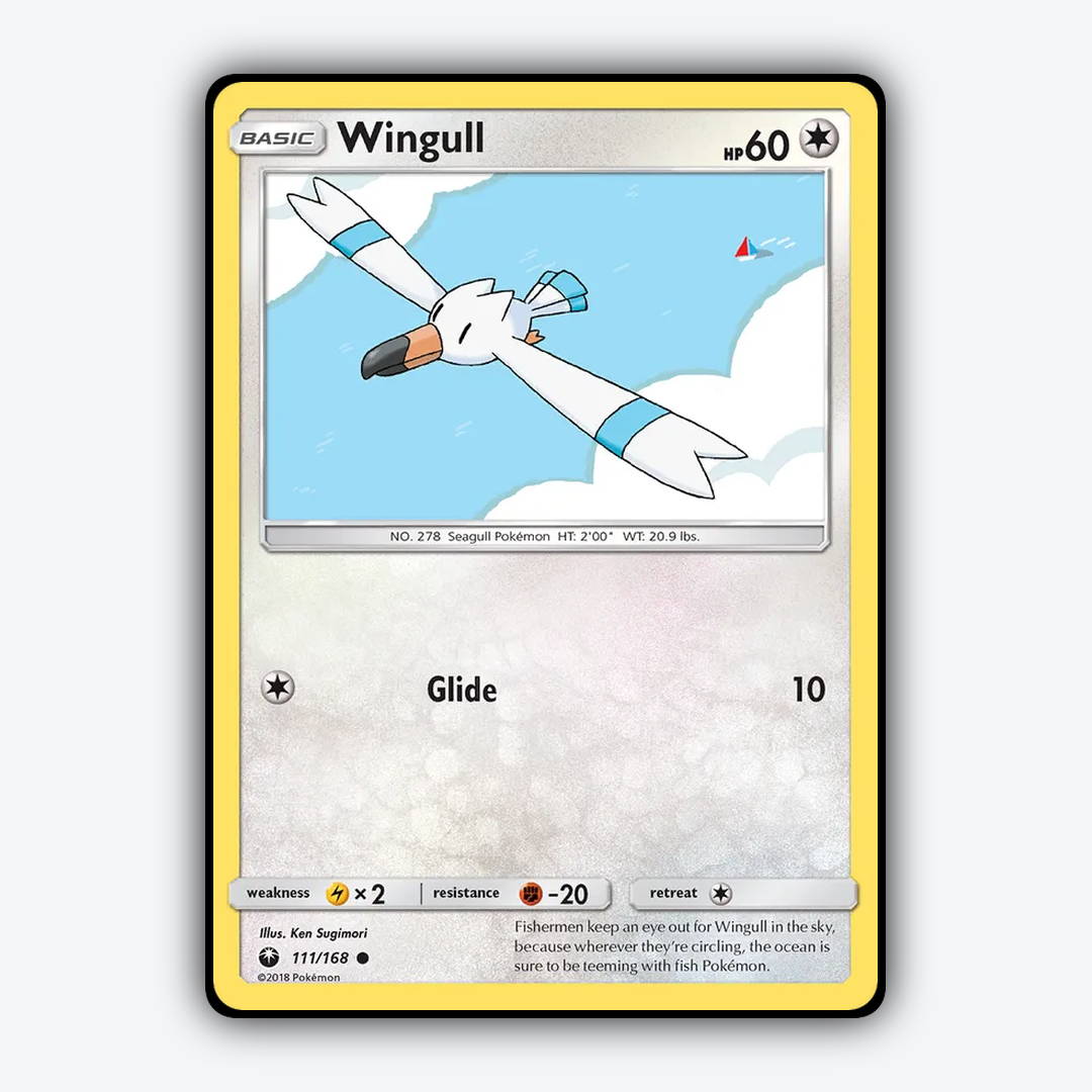 Wingull 111/168 - Celestial Storm Set - Card Rug