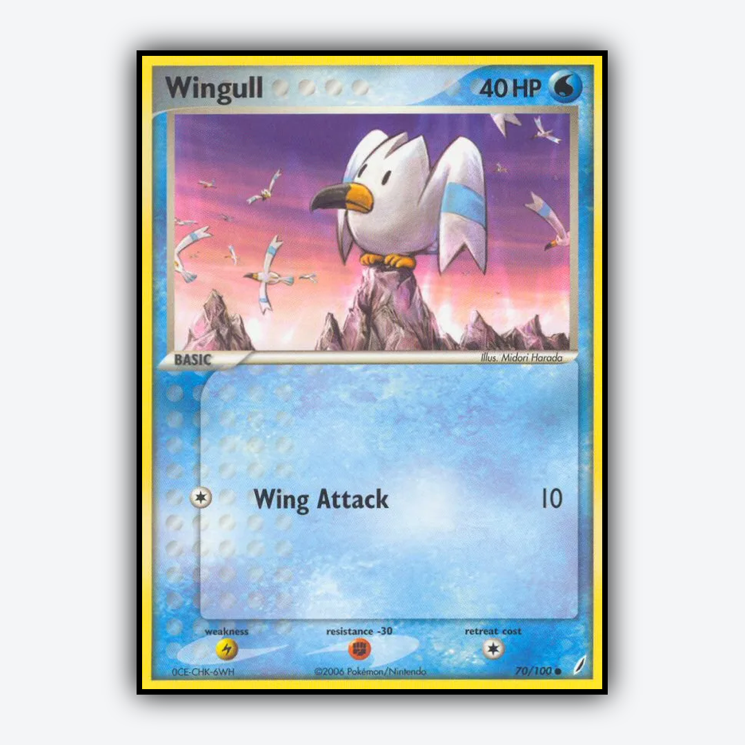 Wingull 070/100 - Crystal Guardians Set - Card Rug
