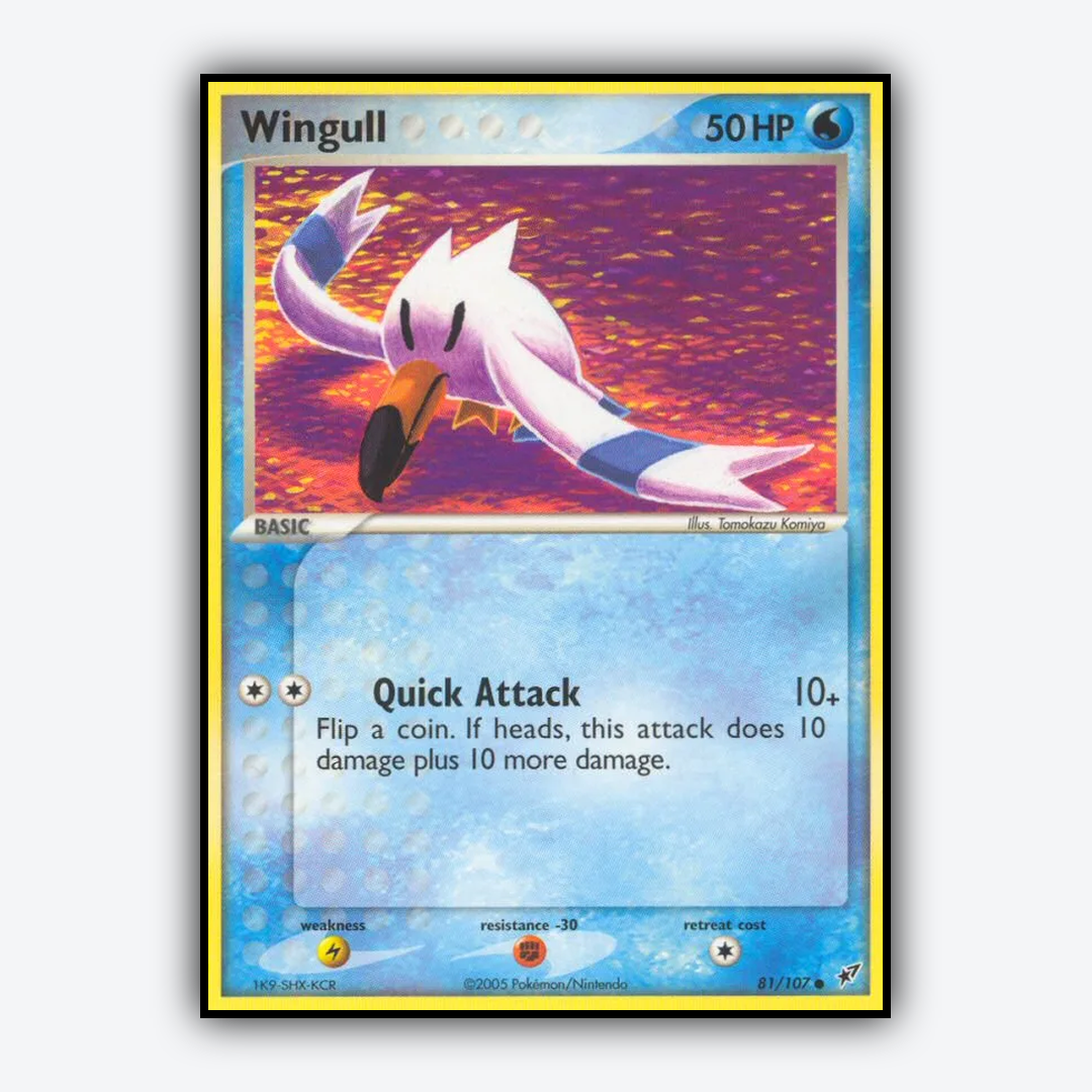 Wingull 081/107 - Deoxys Set - Card Rug