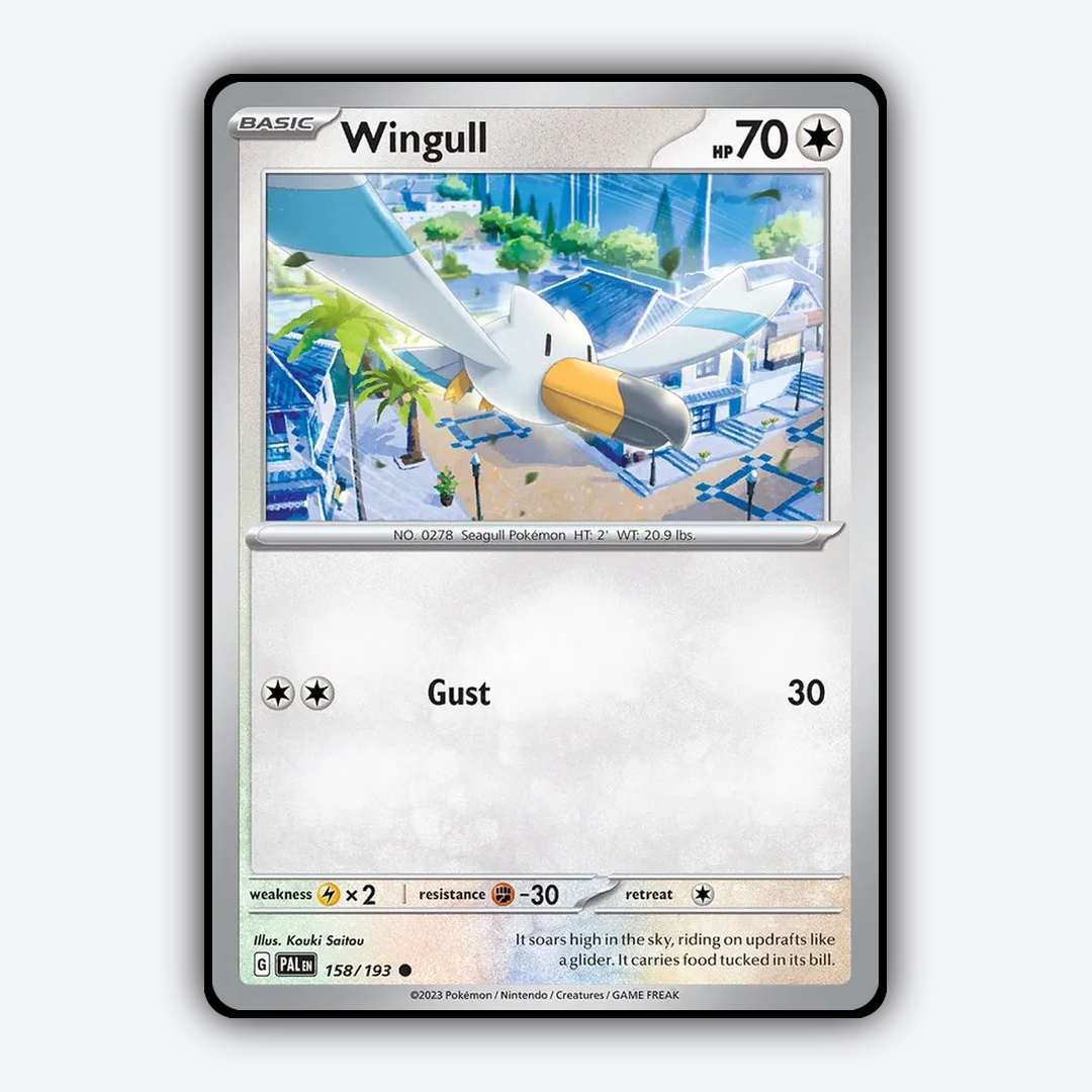 Wingull 158/193 - Paldea Evolved Set - Card Rug