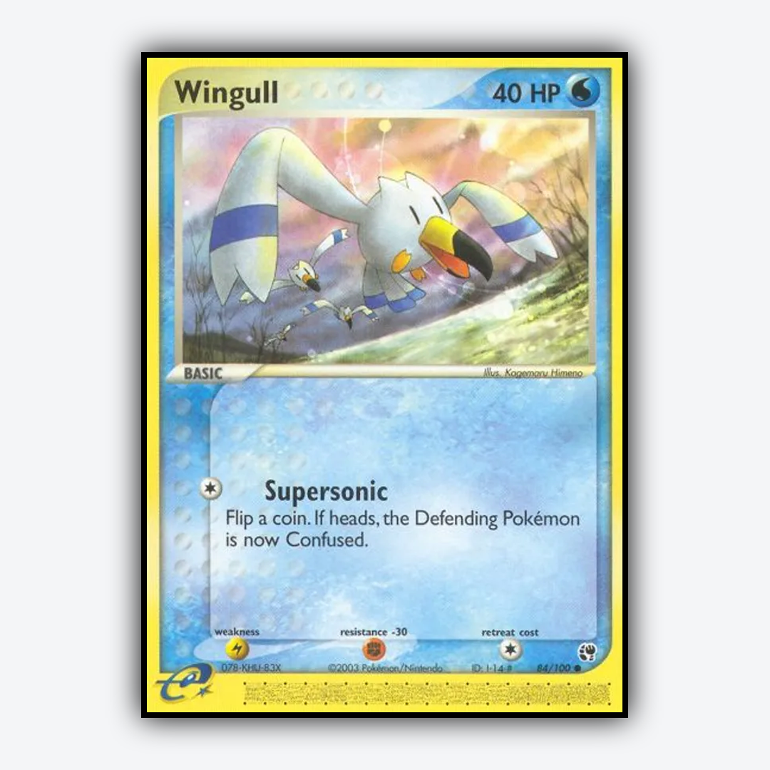 Wingull 084/100 - Sandstorm Set - Card Rug