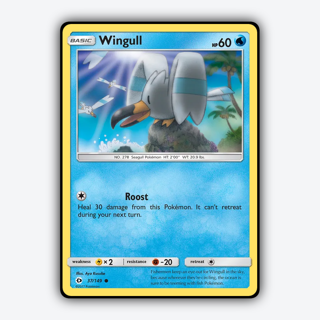 Wingull 037/149 - Sun & Moon Set - Card Rug