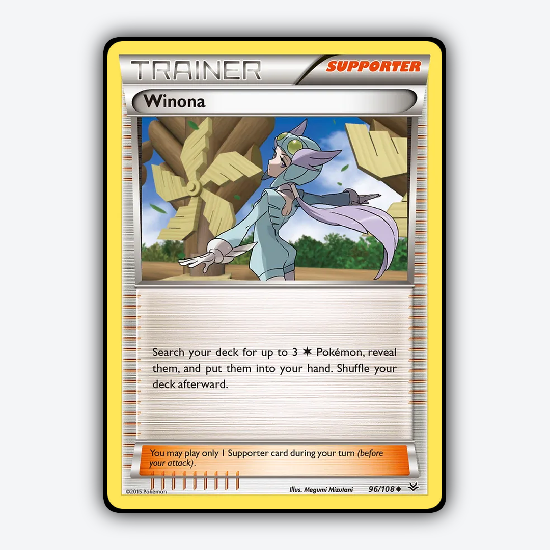 Winona 096/108 - Roaring Skies Set - Card Rug