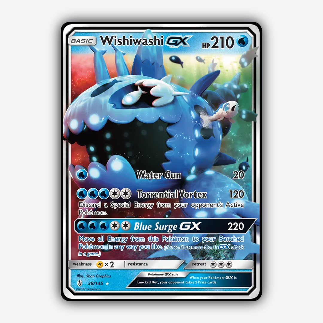 Wishiwashi-GX 038/145 - Guardians Rising Set - Card Rug