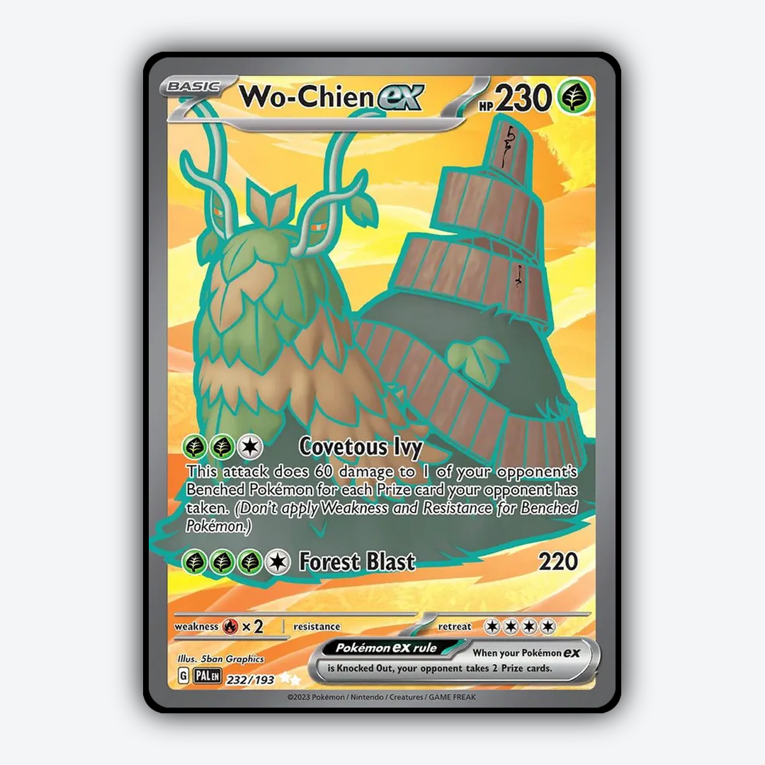 Wo-Chien ex 232/193 - Paldea Evolved Set - Card Rug