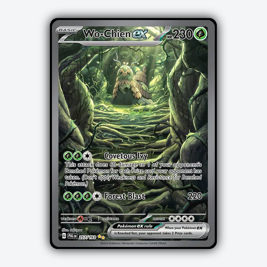 Wo-Chien ex 257/193 - Paldea Evolved Set - Card Rug