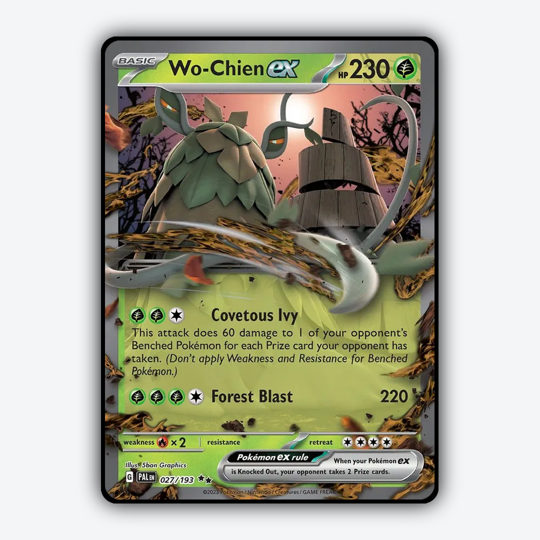 Wo-Chien ex 027/193 - Paldea Evolved Set - Card Rug