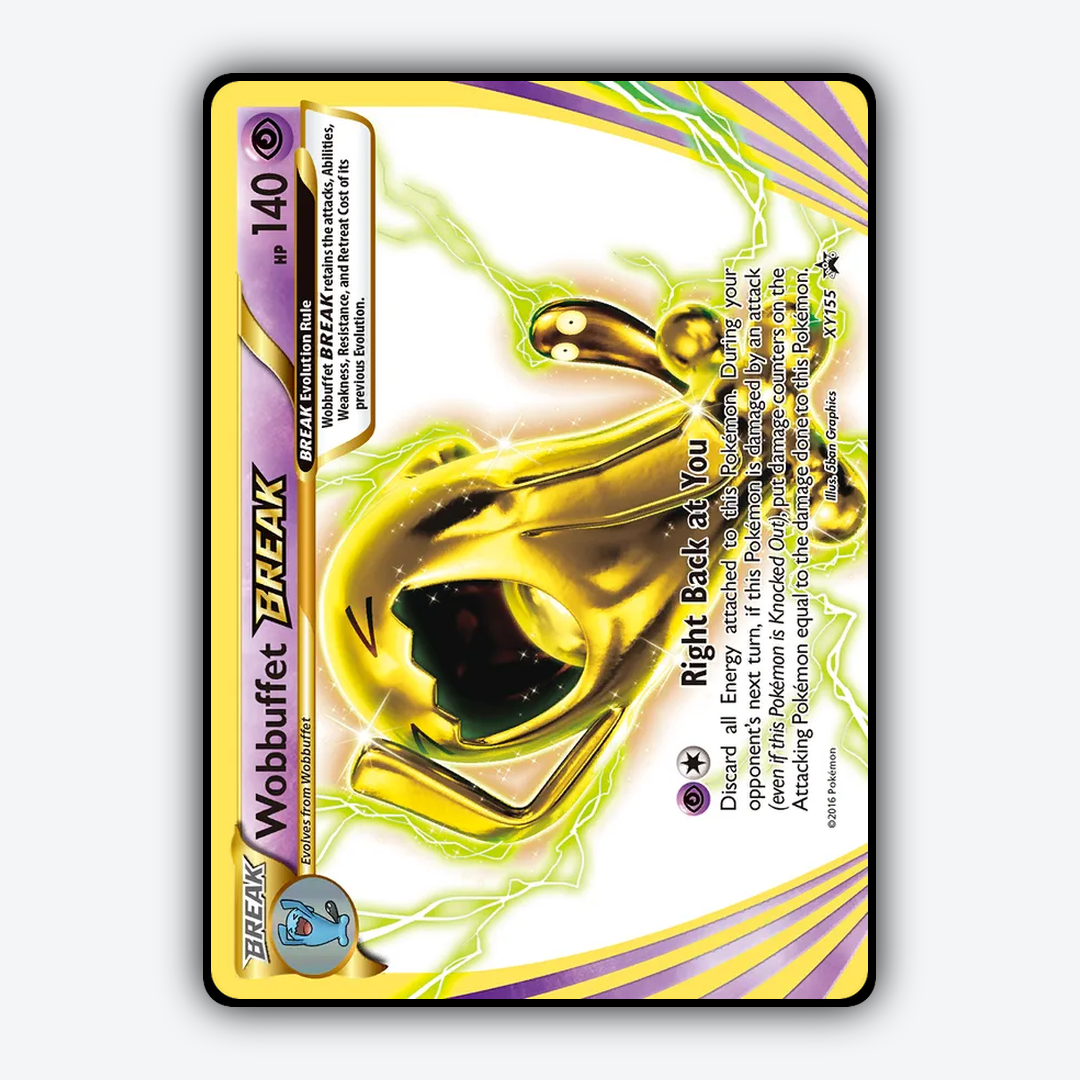 Wobbuffet BREAK #155 - XY Black Star Promos Set - Card Rug