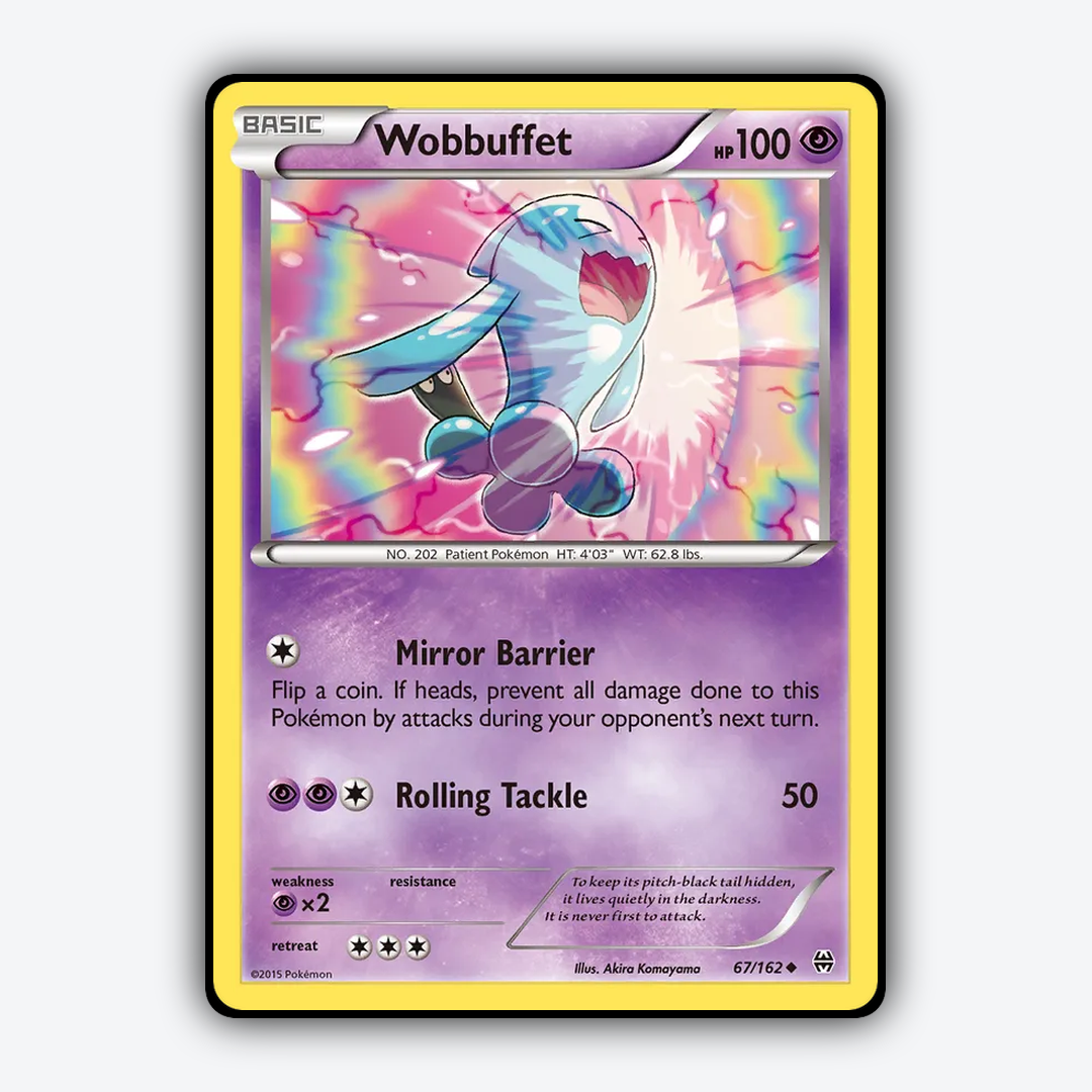 Wobbuffet 067/162 - BREAKthrough Set - Card Rug