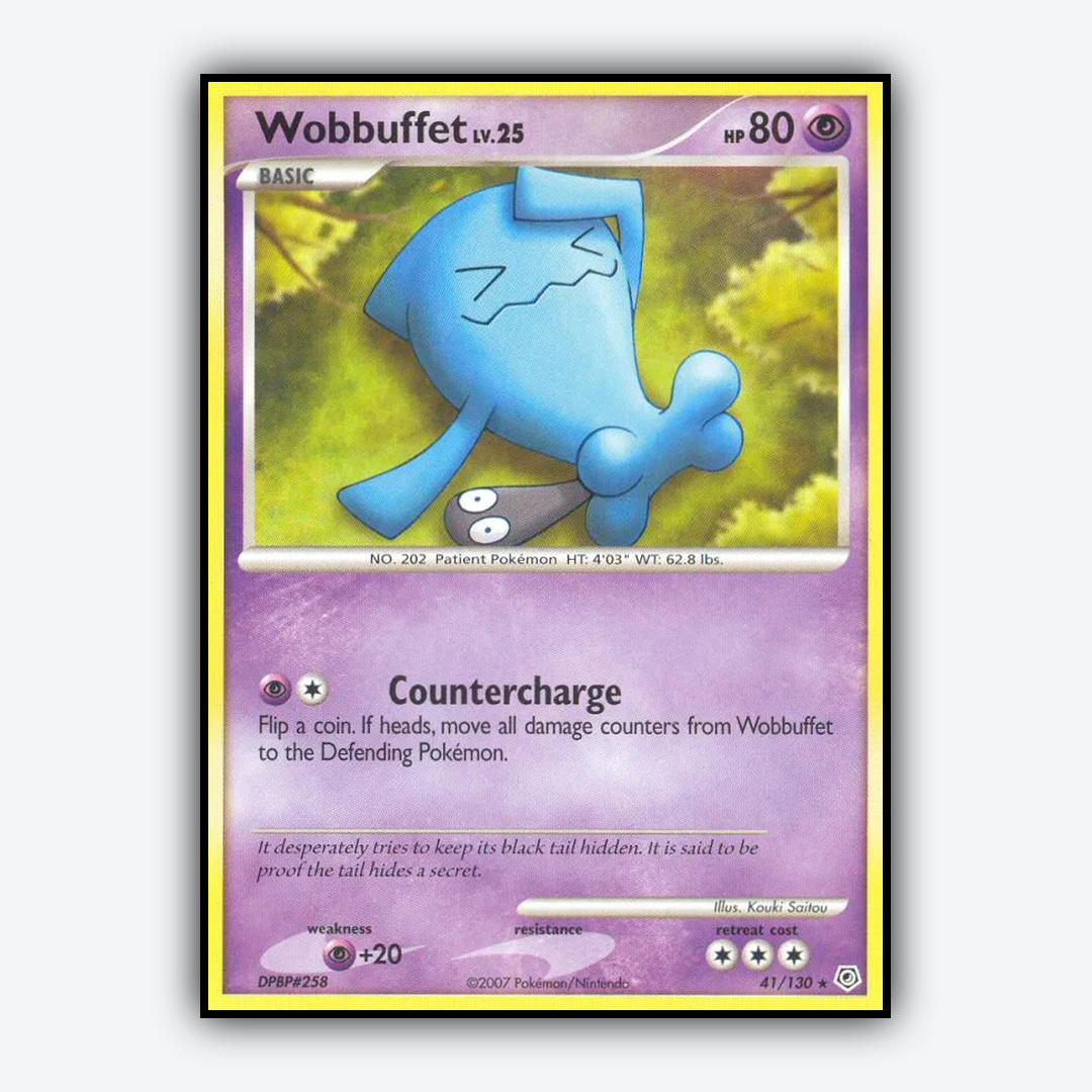 Wobbuffet 041/130 - Diamond & Pearl Set - Card Rug