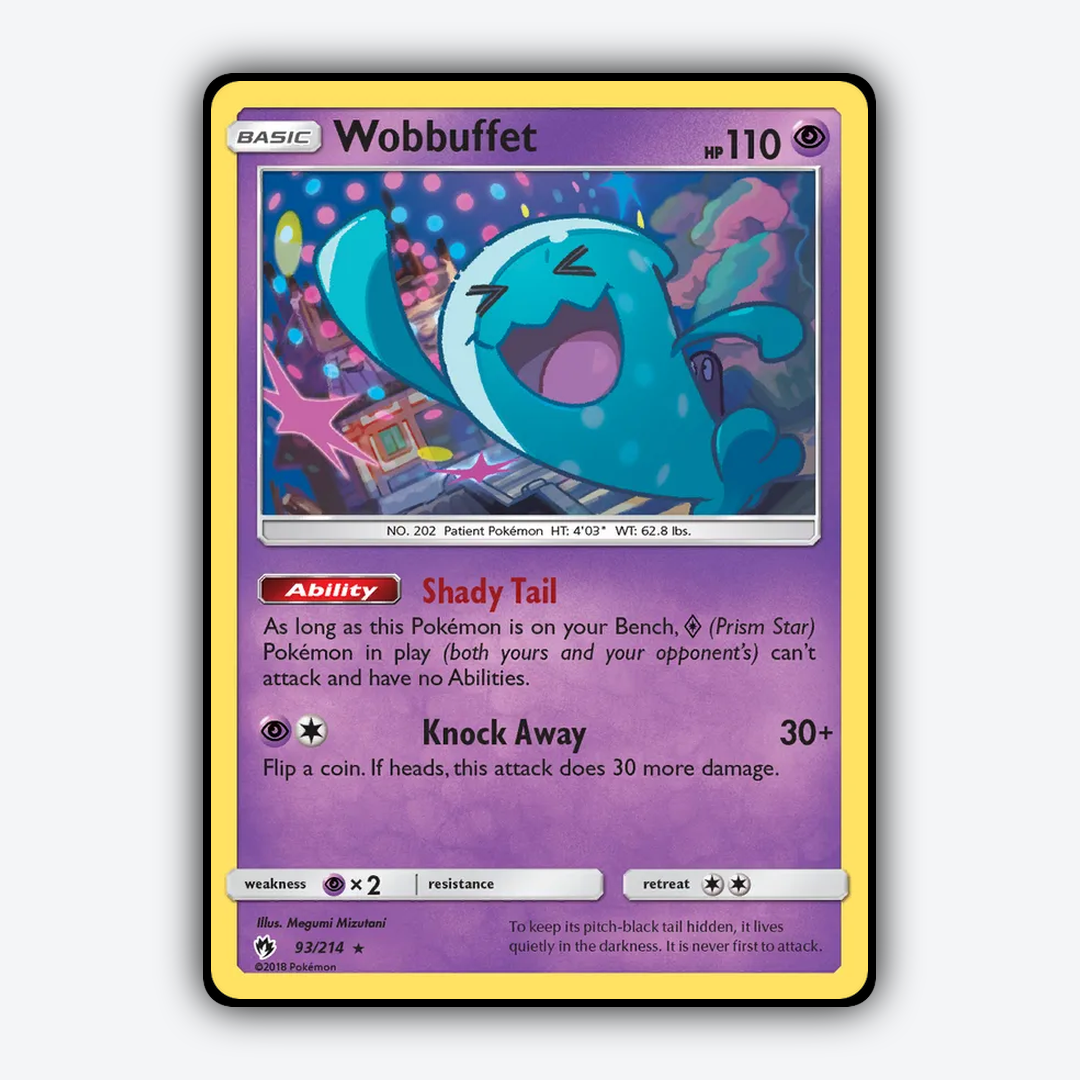 Wobbuffet 093/214 - Lost Thunder Set - Card Rug