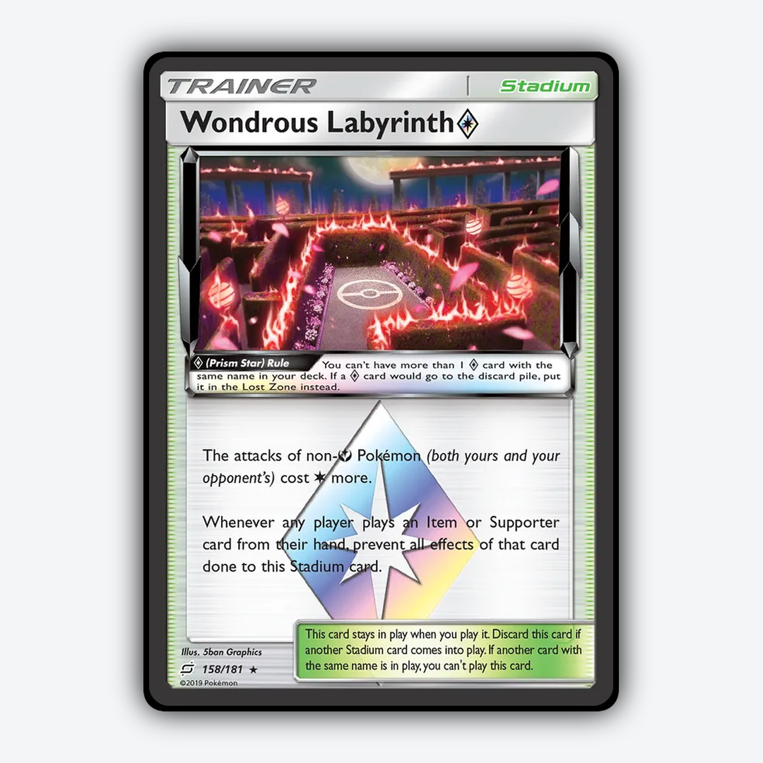 Wondrous Labyrinth ◇ 158/181 - Team Up Set - Card Rug