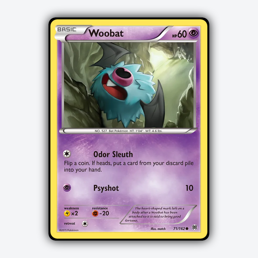 Woobat 071/162 - BREAKthrough Set - Card Rug